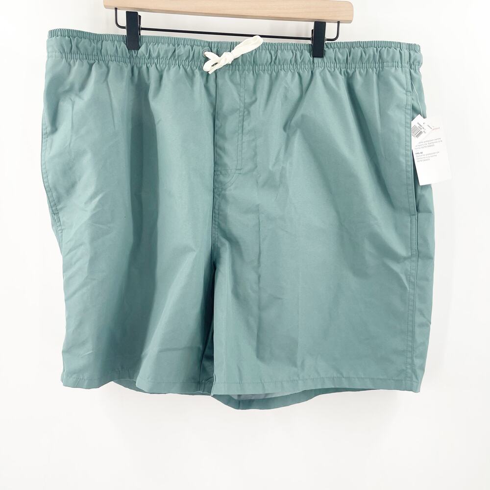 OLD NAVY Swim Trunks Size XXL 7" Inseam NWT Men's Beach Pull On Travel Vaca